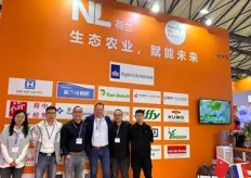 Pictured from left to right are Niki Lee, Chris Lee and Michael Lee from PLANTI; Rob Bekkering and Salmon Xu from Van der Valk; and Steven Hao from PLANTI.